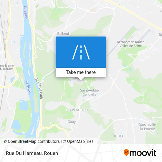 Rue Du Hameau map
