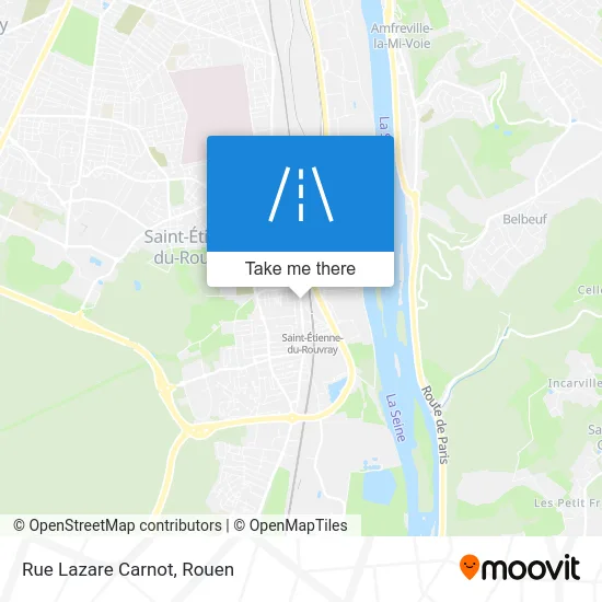 Rue Lazare Carnot map