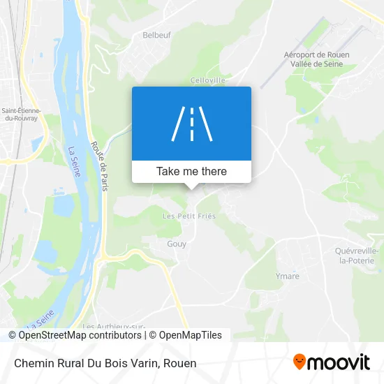 Chemin Rural Du Bois Varin map