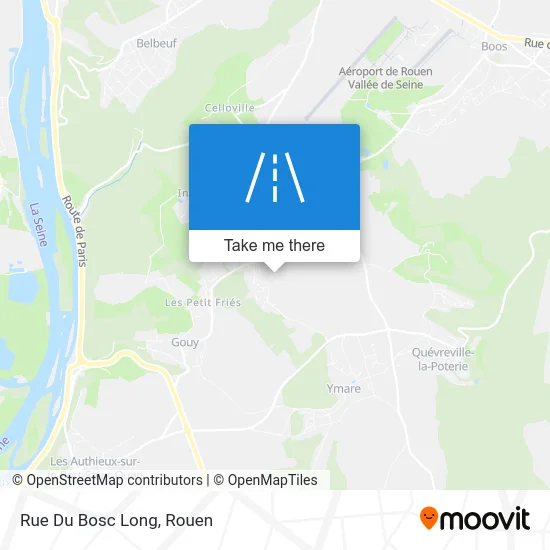 Rue Du Bosc Long map