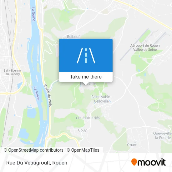 Rue Du Veaugroult map