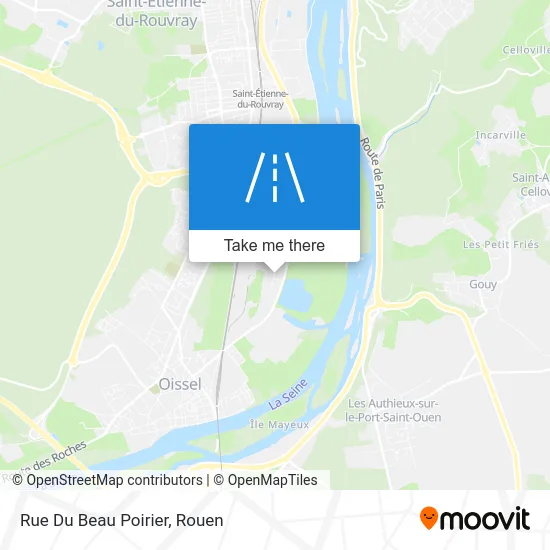 Rue Du Beau Poirier map