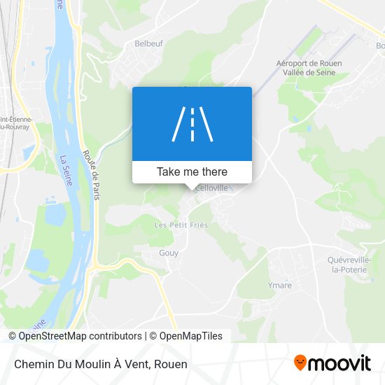 Chemin Du Moulin À Vent map
