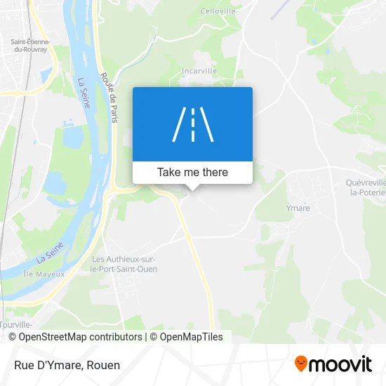 Rue D'Ymare map
