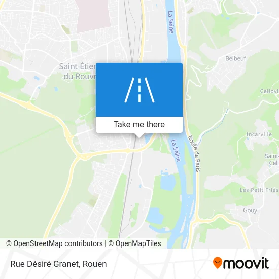 Rue Désiré Granet map