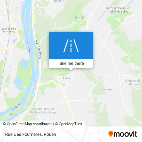 Rue Des Foumares map