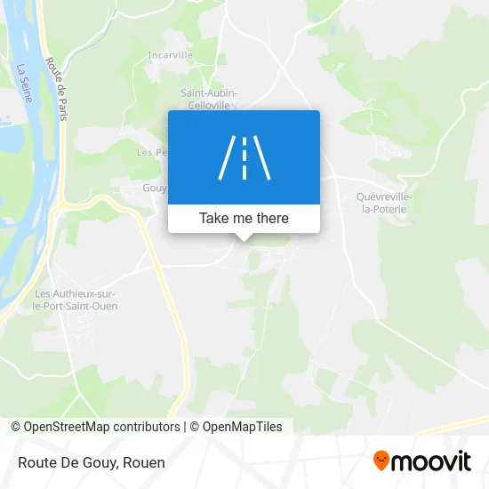 Route De Gouy map