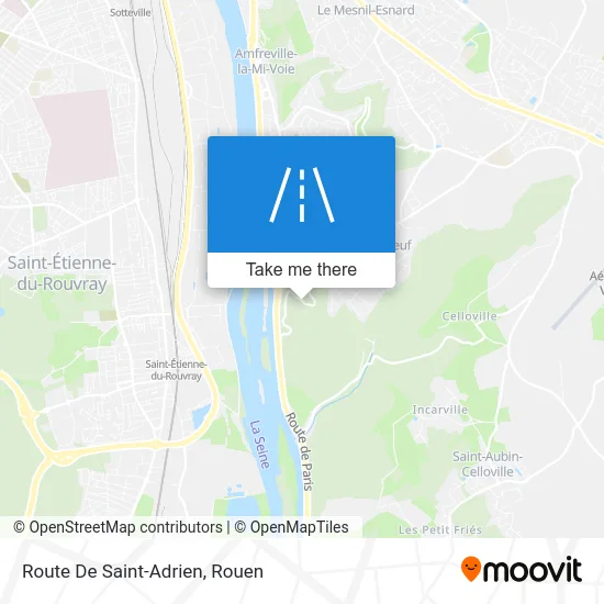 Route De Saint-Adrien map