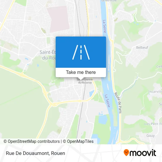 Rue De Douaumont map