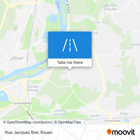 Rue Jacques Brel map