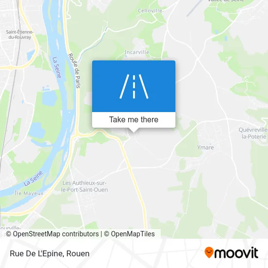 Rue De L'Epine map