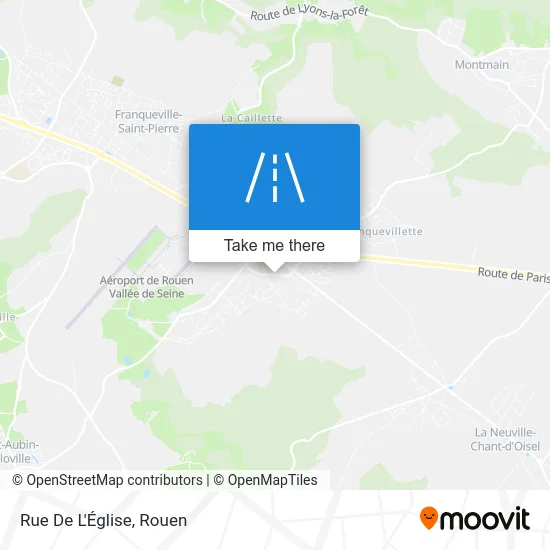Rue De L'Église map