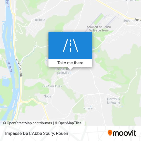 Impasse De L'Abbé Soury map