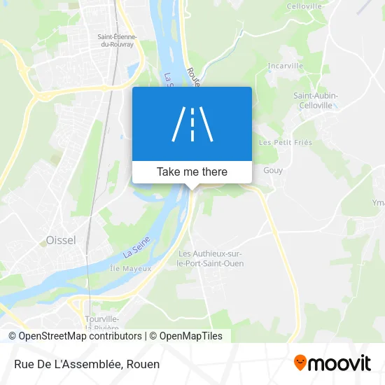 Rue De L'Assemblée map