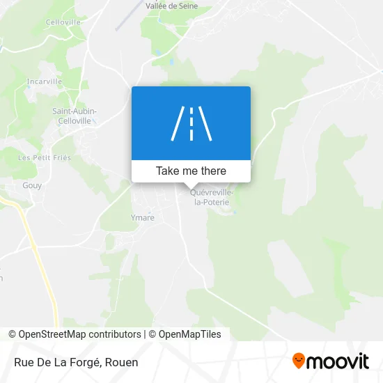 Rue De La Forgé map