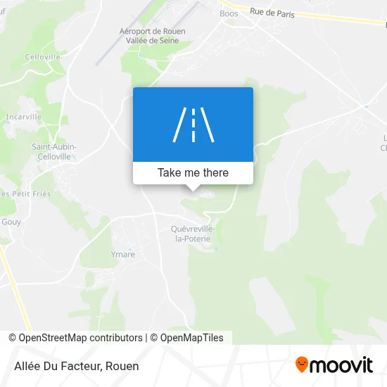 Allée Du Facteur map