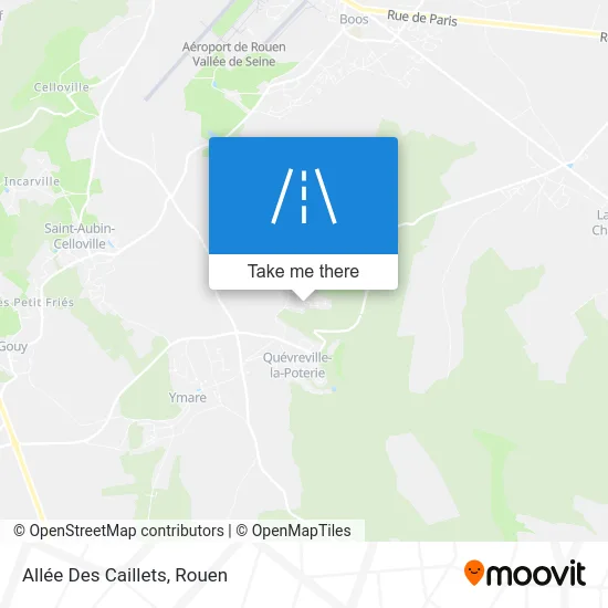 Allée Des Caillets map