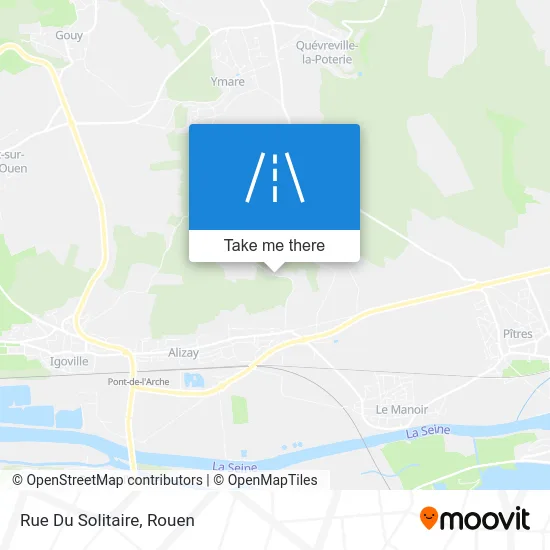 Rue Du Solitaire map