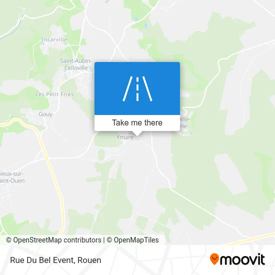 Rue Du Bel Event map
