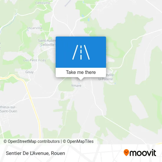 Sentier De L'Avenue map