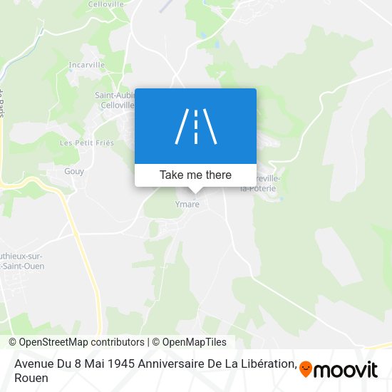 Avenue Du 8 Mai 1945 Anniversaire De La Libération map