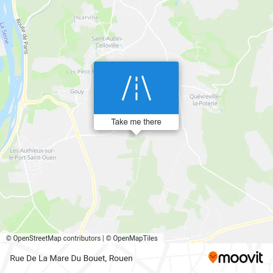 Rue De La Mare Du Bouet map