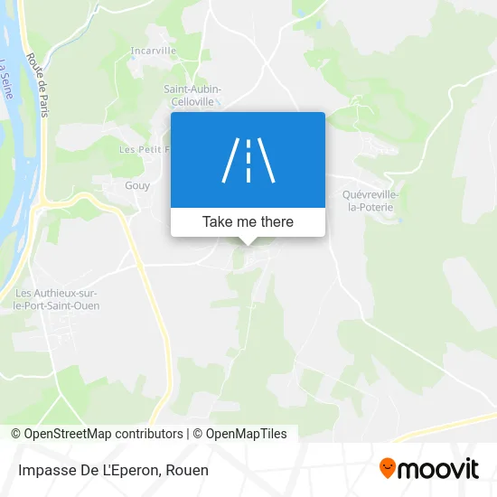 Impasse De L'Eperon map