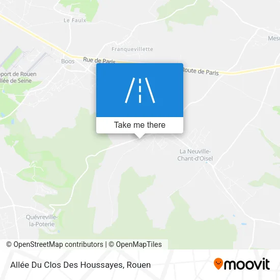 Allée Du Clos Des Houssayes map