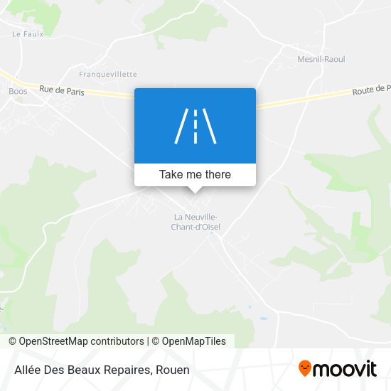 Allée Des Beaux Repaires map