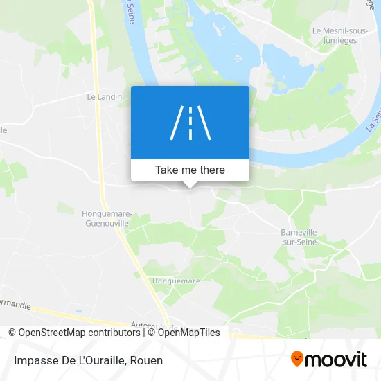 Impasse De L'Ouraille map