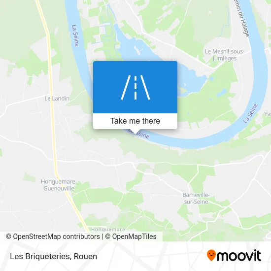 Les Briqueteries map