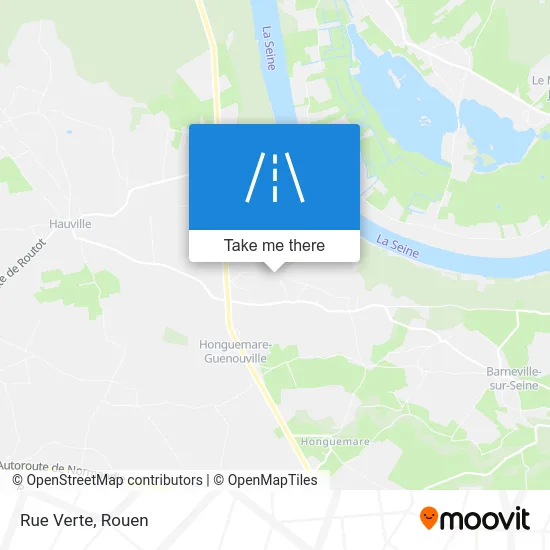 Rue Verte map