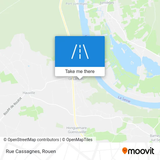 Rue Cassagnes map