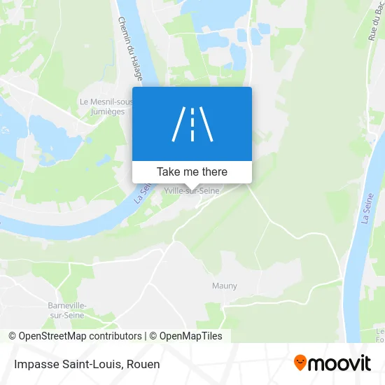 Impasse Saint-Louis map