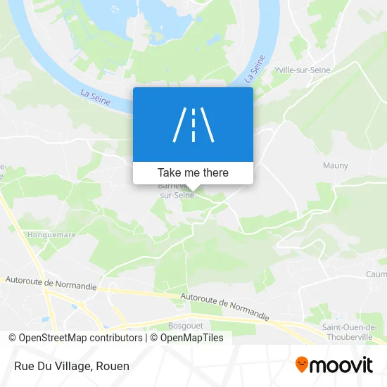 Rue Du Village map