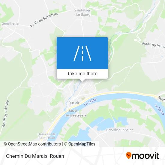 Chemin Du Marais map