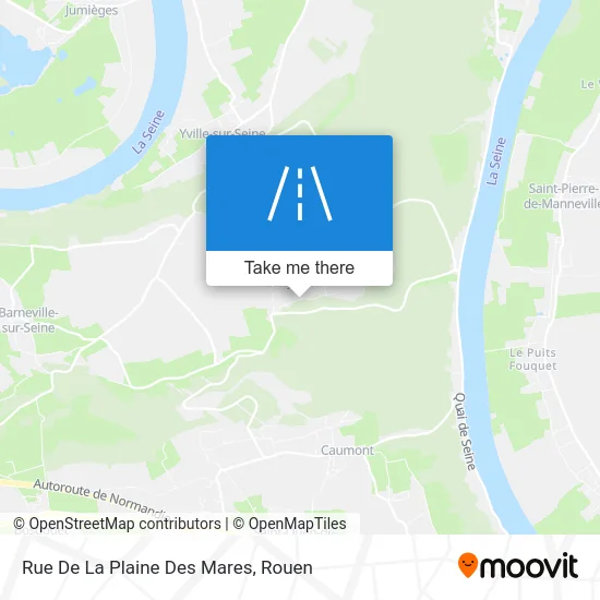 Rue De La Plaine Des Mares map