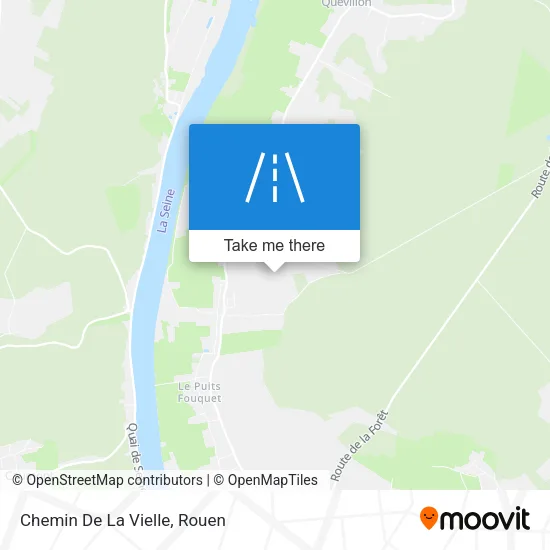 Chemin De La Vielle map