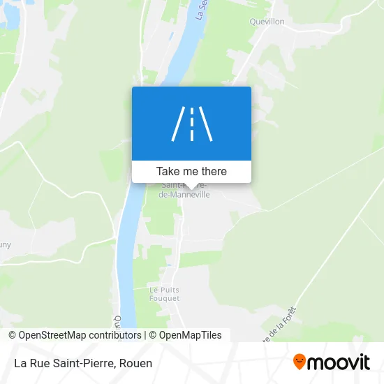 La Rue Saint-Pierre map