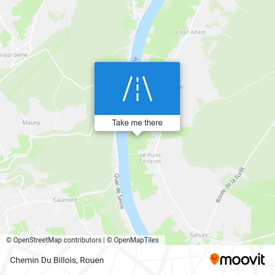 Chemin Du Billois map