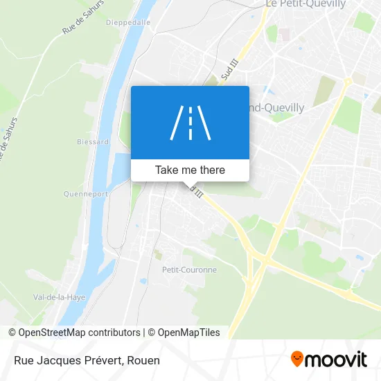 Rue Jacques Prévert map