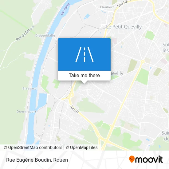 Rue Eugène Boudin map