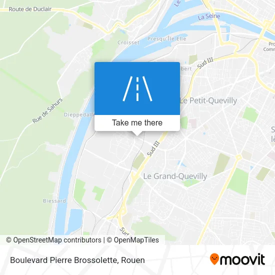 Boulevard Pierre Brossolette map