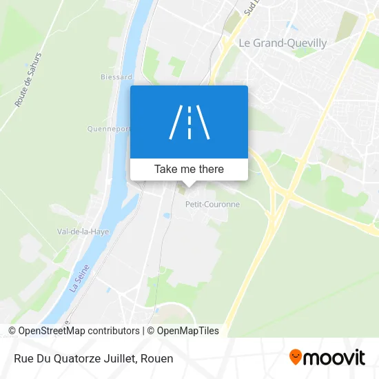Rue Du Quatorze Juillet map