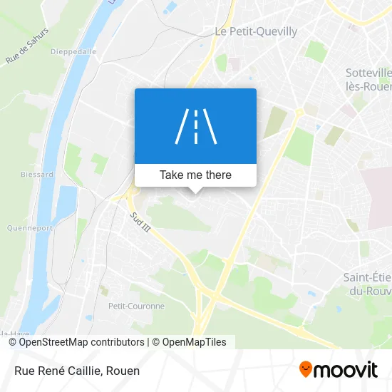 Rue René Caillie map