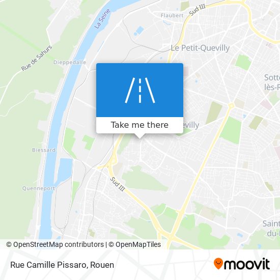 Rue Camille Pissaro map