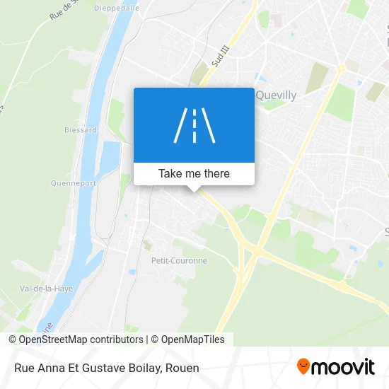 Rue Anna Et Gustave Boilay map