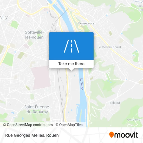 Rue Georges Melies map