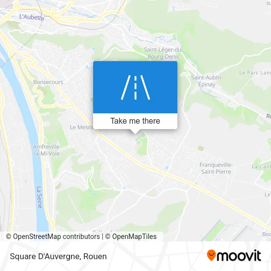 Square D'Auvergne map