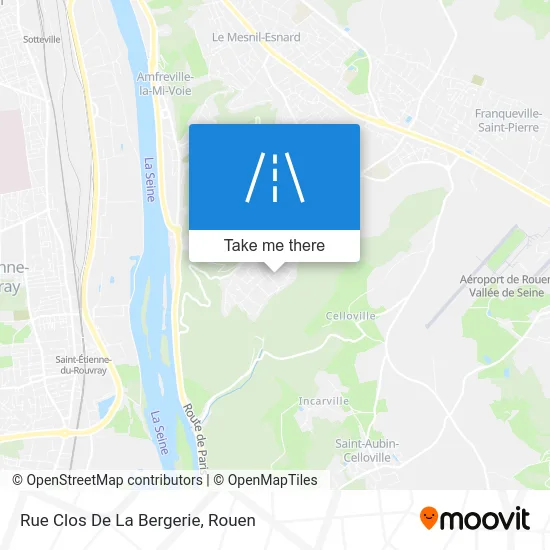 Rue Clos De La Bergerie map